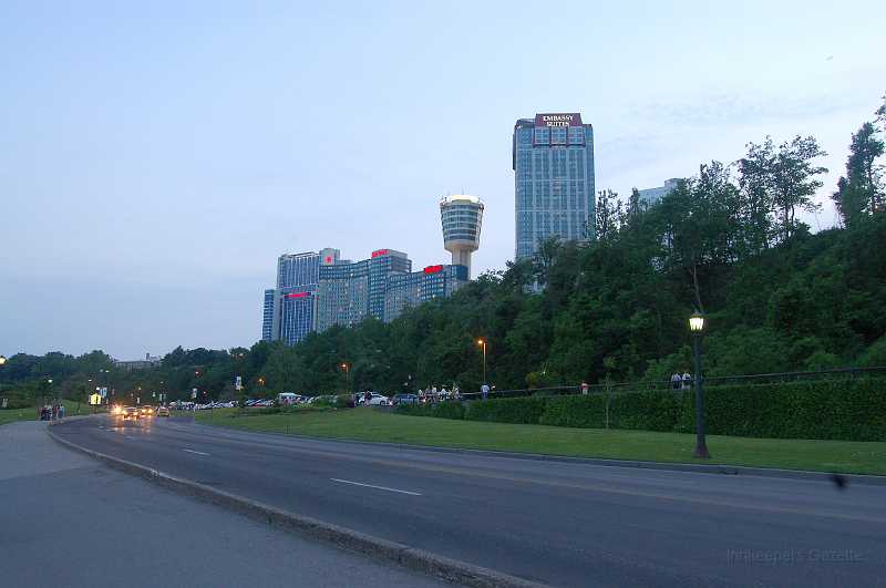 Canada East Tour 2006144.JPG - Even the Canadian side of the falls has a few  buildings that intrude on the natural beauty of the falls.